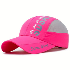 Quick Drying Mesh Baseball Cap Lightweight Adjustable Sun Hat