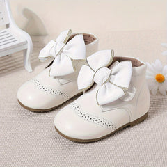 Girls Bowknot Boots Spring Fall Winter
