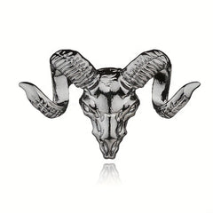 High end Male Goat Suit Brooch