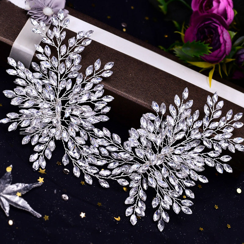 Crystal Hair Combs Wedding Accessories Rhinestone Headpiece