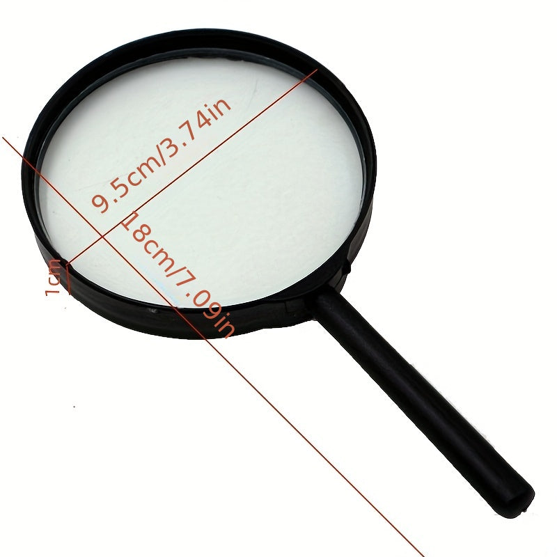 Handheld Magnifying Glass with LED Light