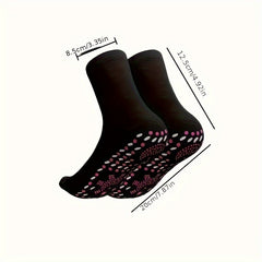 3 Pairs Self Heating Magnetic Massage Socks for Outdoor Activities