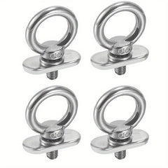 304 Stainless Steel Tie Down Eyelet for Kayaking Bungee Cord & Rope