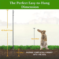 Portable Folding Lantern Stand Pole for Camping Fishing Picnic BBQ