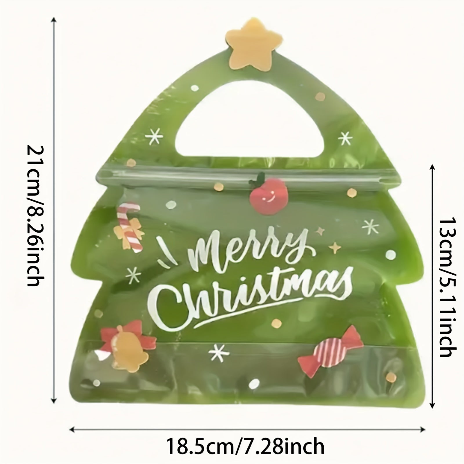 10pcs Christmas Gift Bags for Birthdays Parties Reusable Packaging