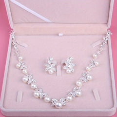 Baroque Crystal Bridal Jewelry Set