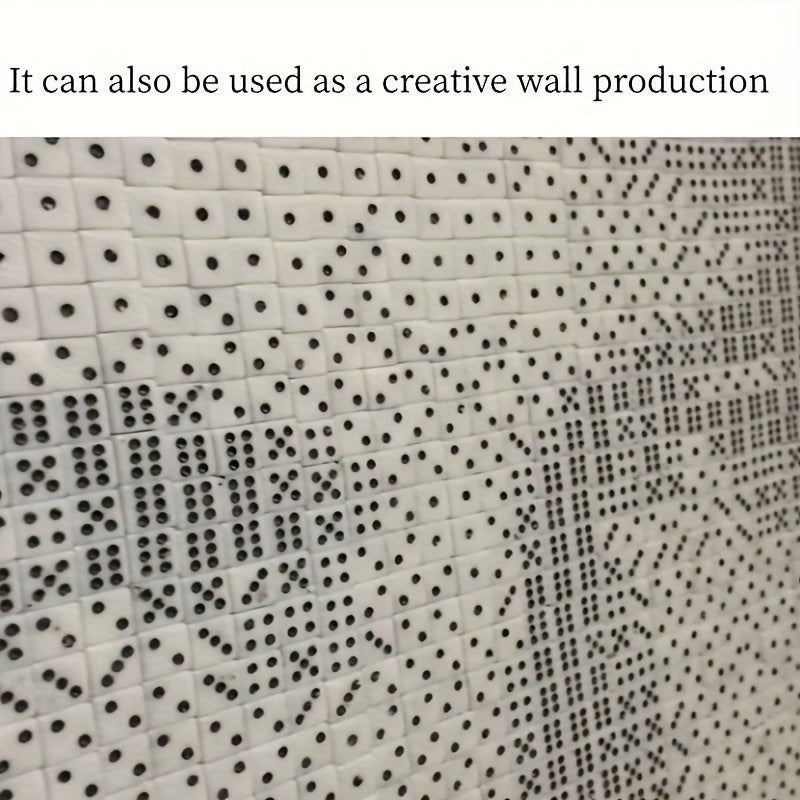 100pcs 8mm 4 Plastic Game Dice Party Supplies Wedding Supplies