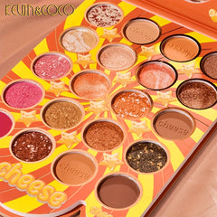 Cheese Eyeshadow Palette Pearly Matte Shimmer