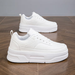 Women's Thick Bottom Skate Shoes Heightening Sneakers