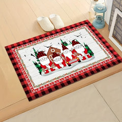 Christmas Snowman Area Rug Kitchen Carpet Mat Room Decor Home Decor 40