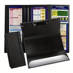 Three fold Clipboard Medical Half fold Board Folder Writing Board PP Material