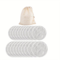 Eco Friendly Reusable Makeup Remover Pads with Washable Bag