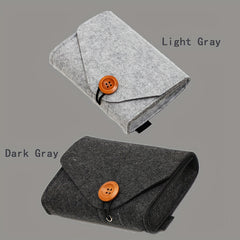 Digital Felt Storage Bag Makeup Bag Card Bag Stationery Storage Bag