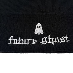 Embroidered Cotton Beanie Letter Print Warm Hat