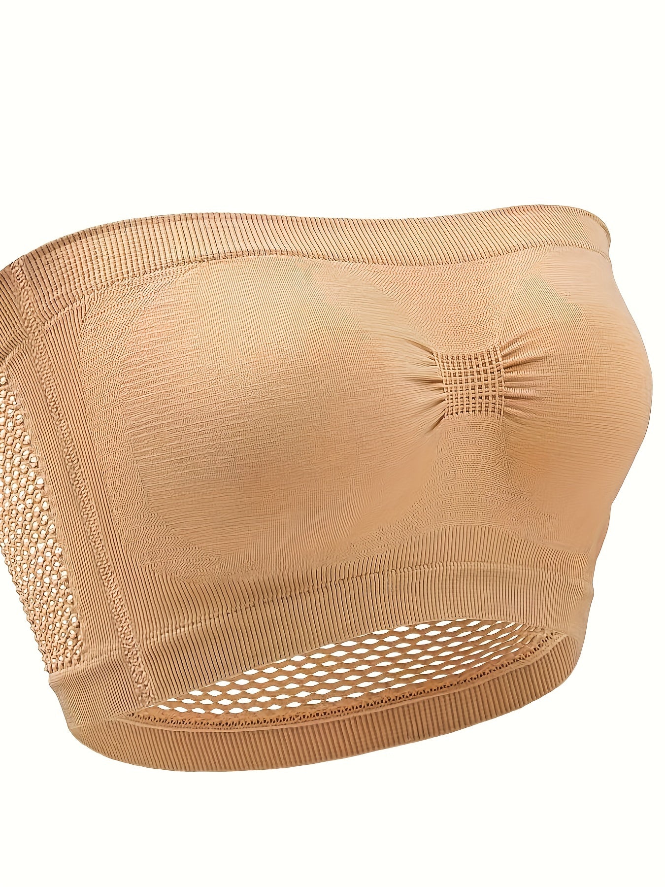 4pcs Bandeau Bras Soft Stretch Everyday Bra Women's Lingerie
