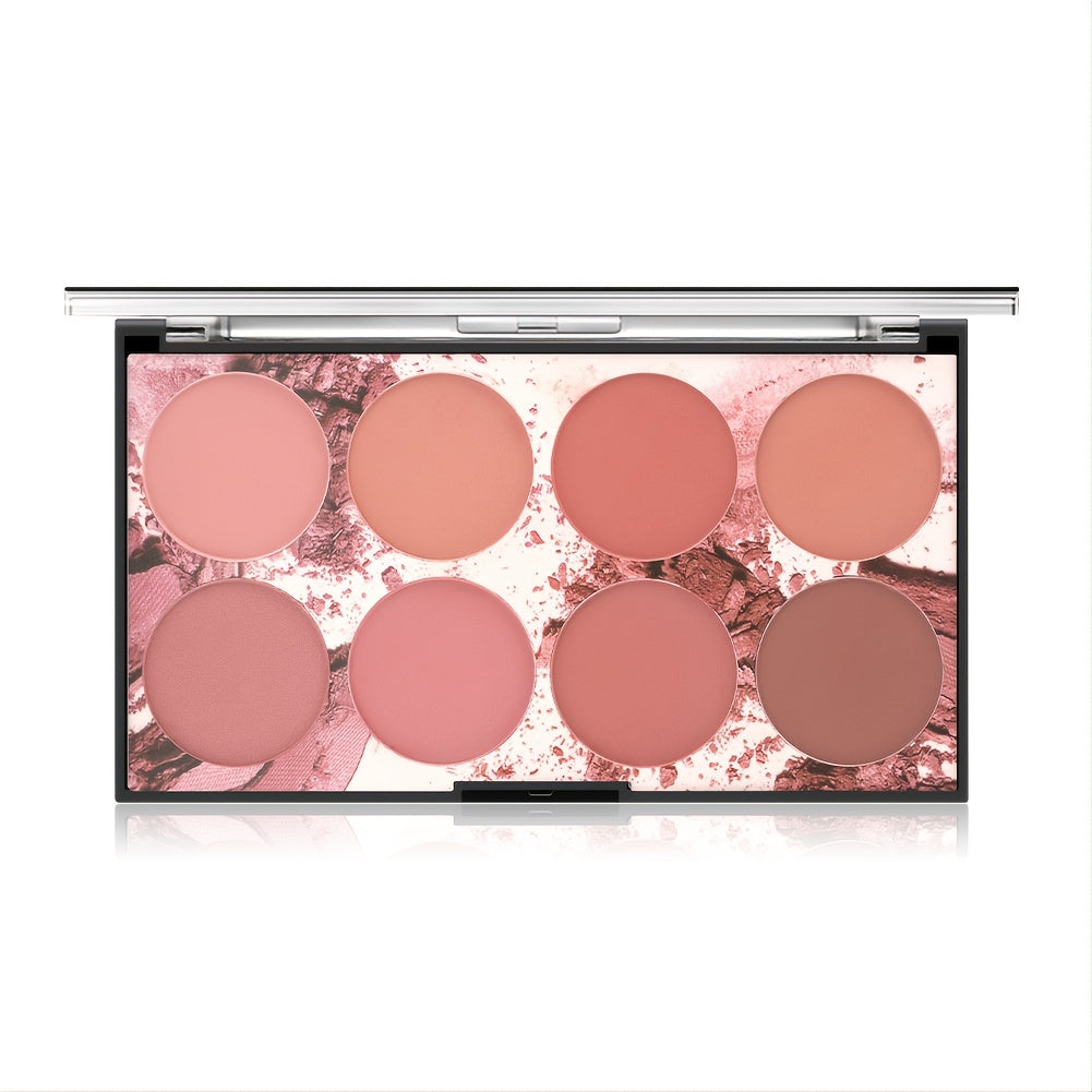 8 Colors Blush Set Natural Redness Matte Pearlescent Skin-friendly