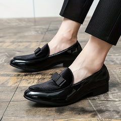 Men's Slip-on Leather Business Casual Shoes