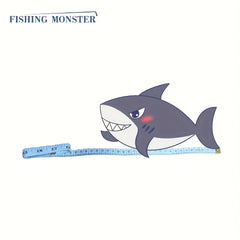 Flexible Fishing Measuring Tape Double Scale Ruler Tackle