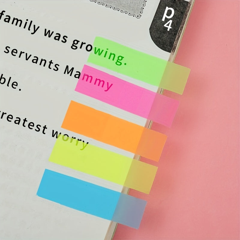 500 Sheets Transparent Sticky Notes 5 Pack