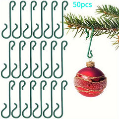 Mini Plastic S Hook Christmas Decoration Christmas Ball Hanging Ornament S Shape