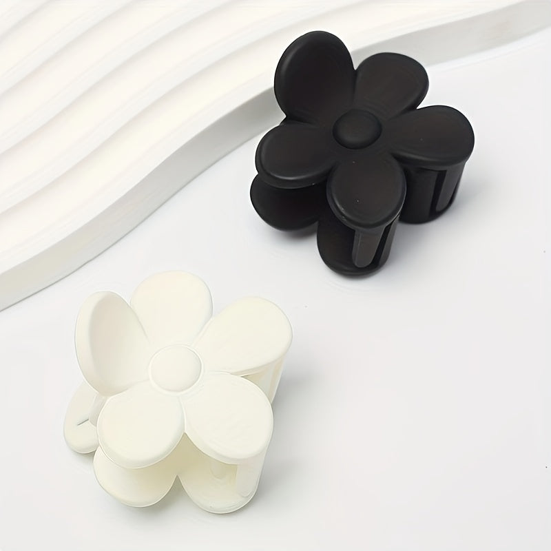 Small Flowers Ponytail Claw Clip Hair Clips Girls Accessories