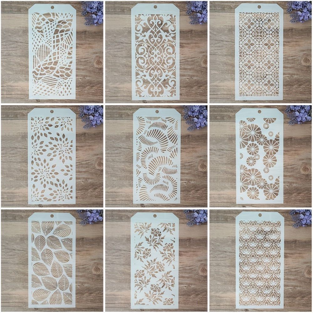 Seamless Stencil for Scrapbooking Painting Album Paper Card Making