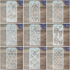 Seamless Stencil for Scrapbooking Painting Album Paper Card Making