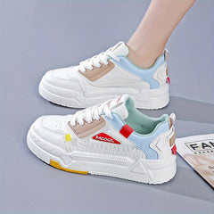 Thick Bottom Mesh Chunky Sneakers - Lightweight Running Shoes