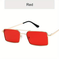 Men's Square Frame Sunglasses For Street Photography