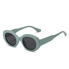 Women's Oval Frame Boho Street Snap Sunscreen Glasses
