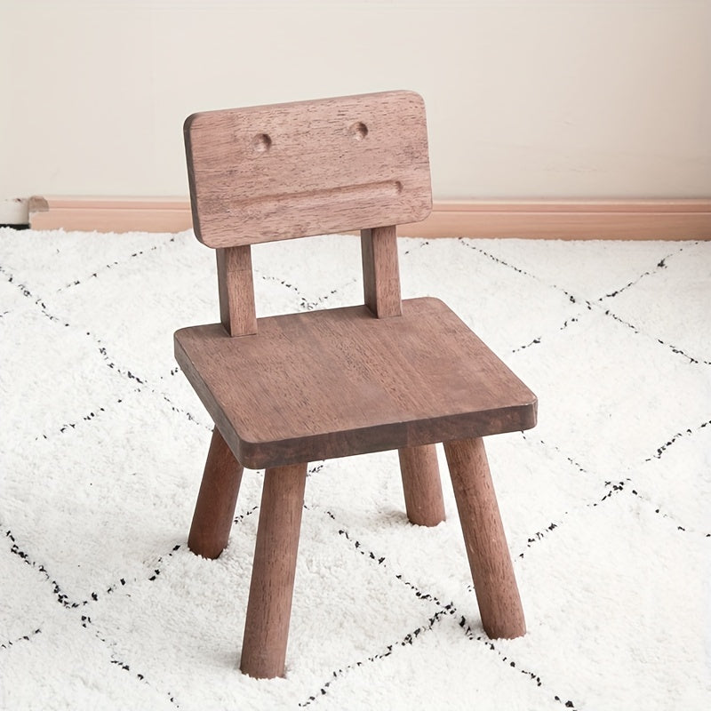 All Solid Wood Shoe Changing Stool Robot Foyer Bench