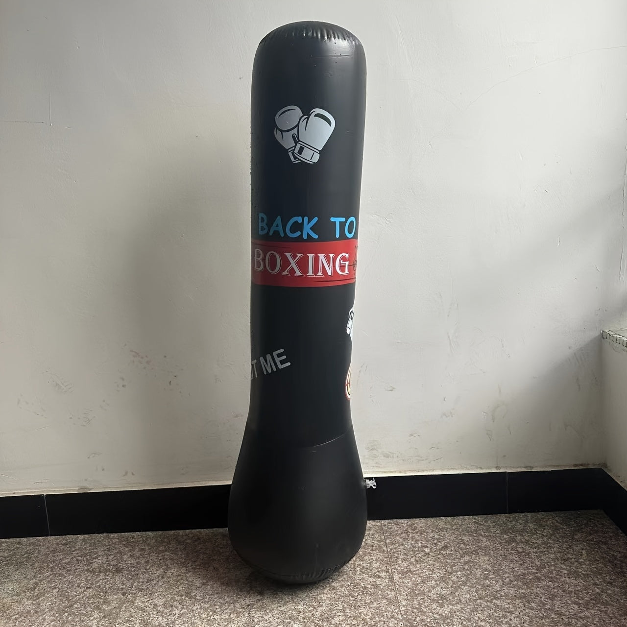 Inflatable Boxing Sandbag With Pump Sandbag Punching Tumbler
