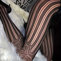 High Waist Semi Sheer Footed Pantyhose Women's Stockings
