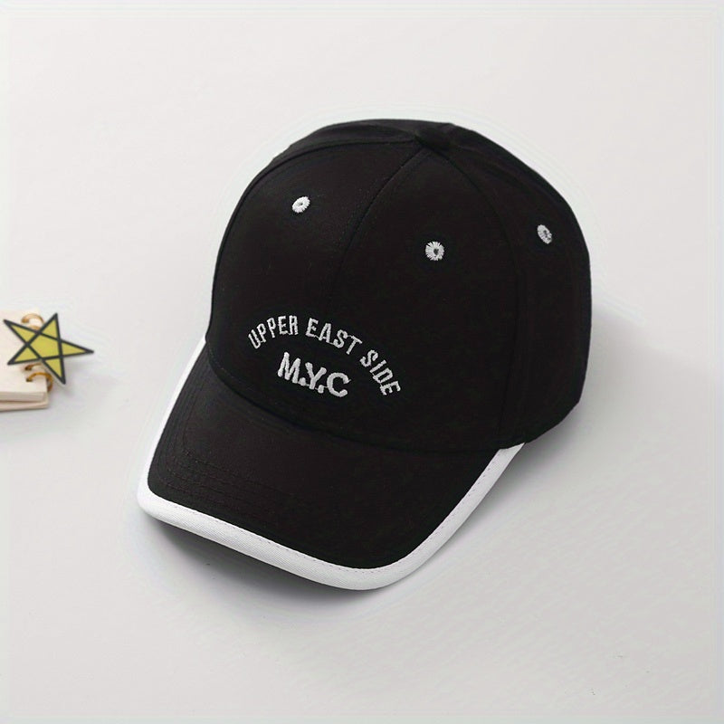 Kids' Sunshade Baseball Cap for Outdoor, Breathable with Pattern