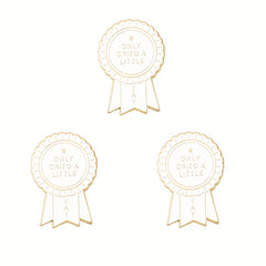 Letter Corsage Badge Metal Brooch For Kids