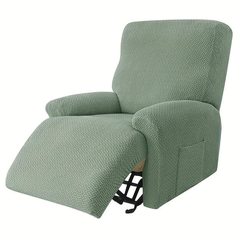 Jacquard Recliner Chair Slipcovers Sofa Cover High Elasticity Home Protection