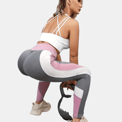 Women's Seamless Yoga Pants for Sports Fitness and Running