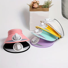 Summer Visor Hat Wide Brim Sunscreen UV Protection Outdoor Beach Hat