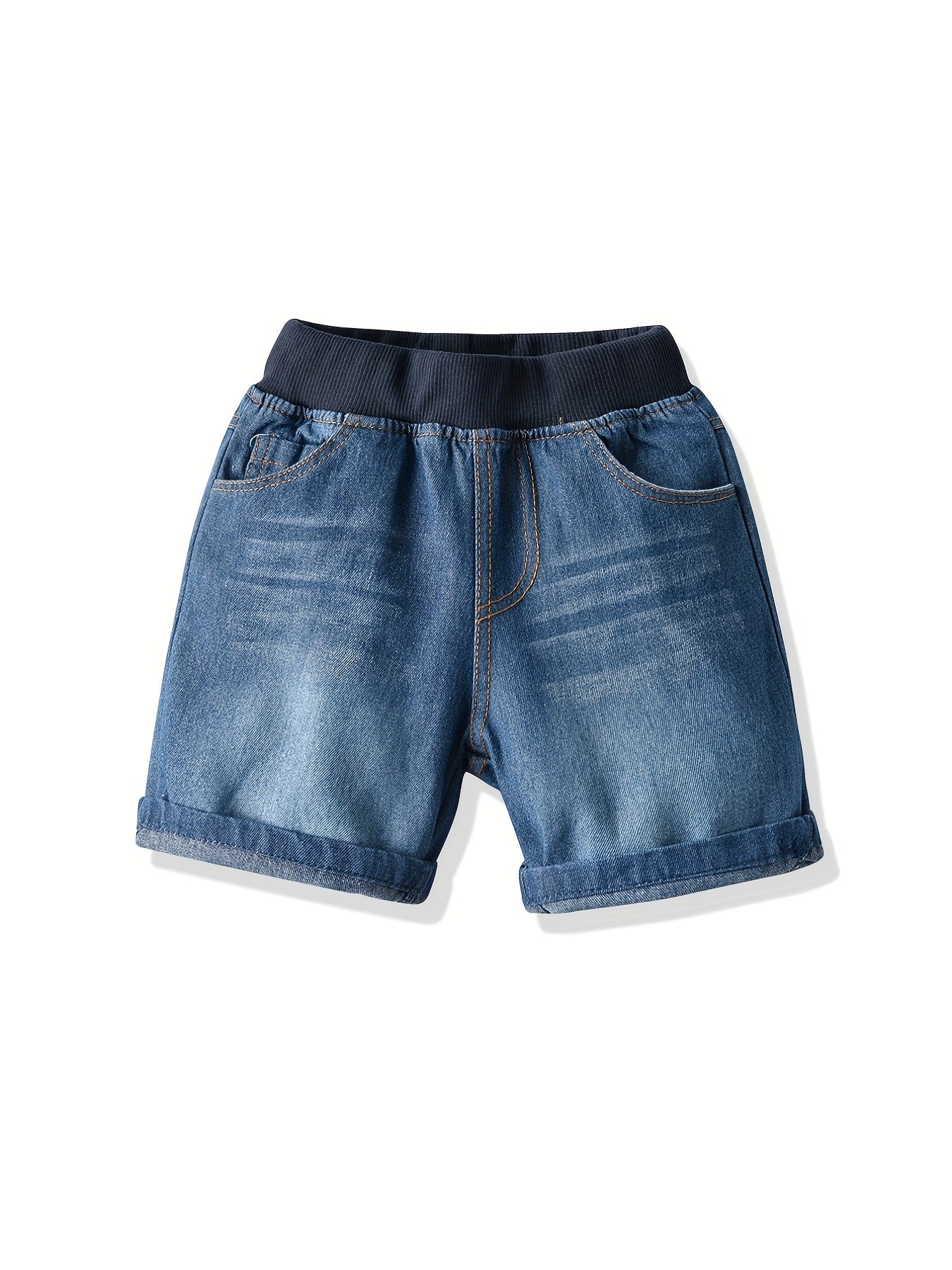 Boys Denim Jeans Shorts with Pockets for Spring & Summer