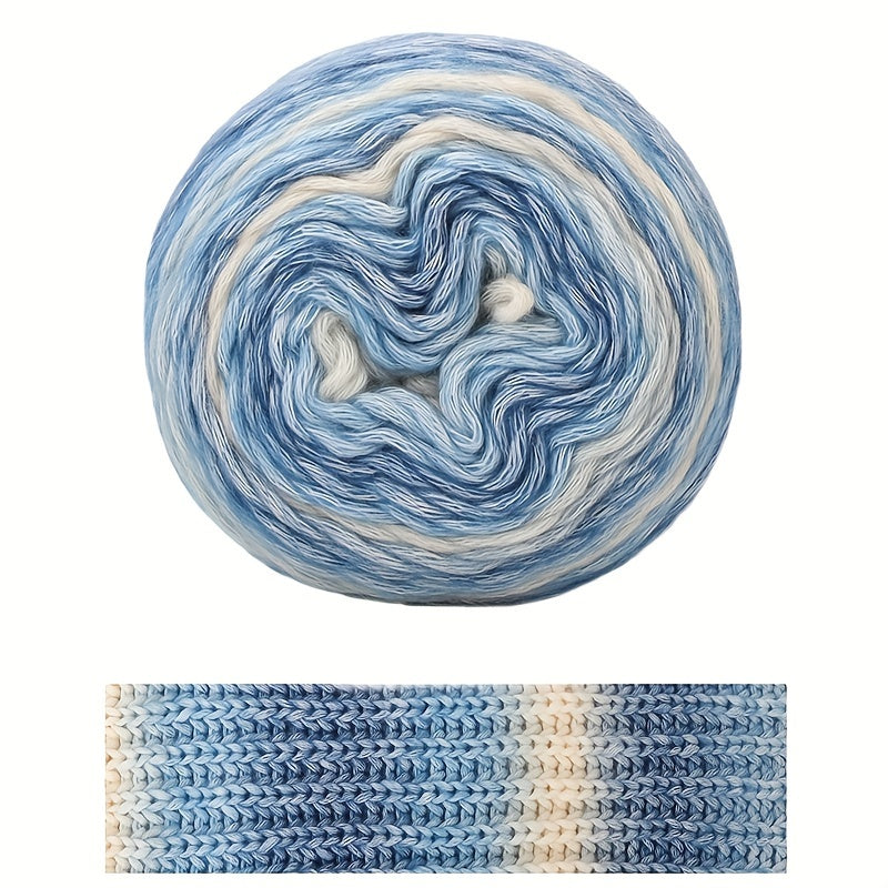 40 Acrylic 60 Polyester Soft Cake Thread Yarn for Crocheting and Knitting