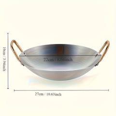 Multifunctional Wok Frying Pan Double Handle Kitchen Cooking Tools