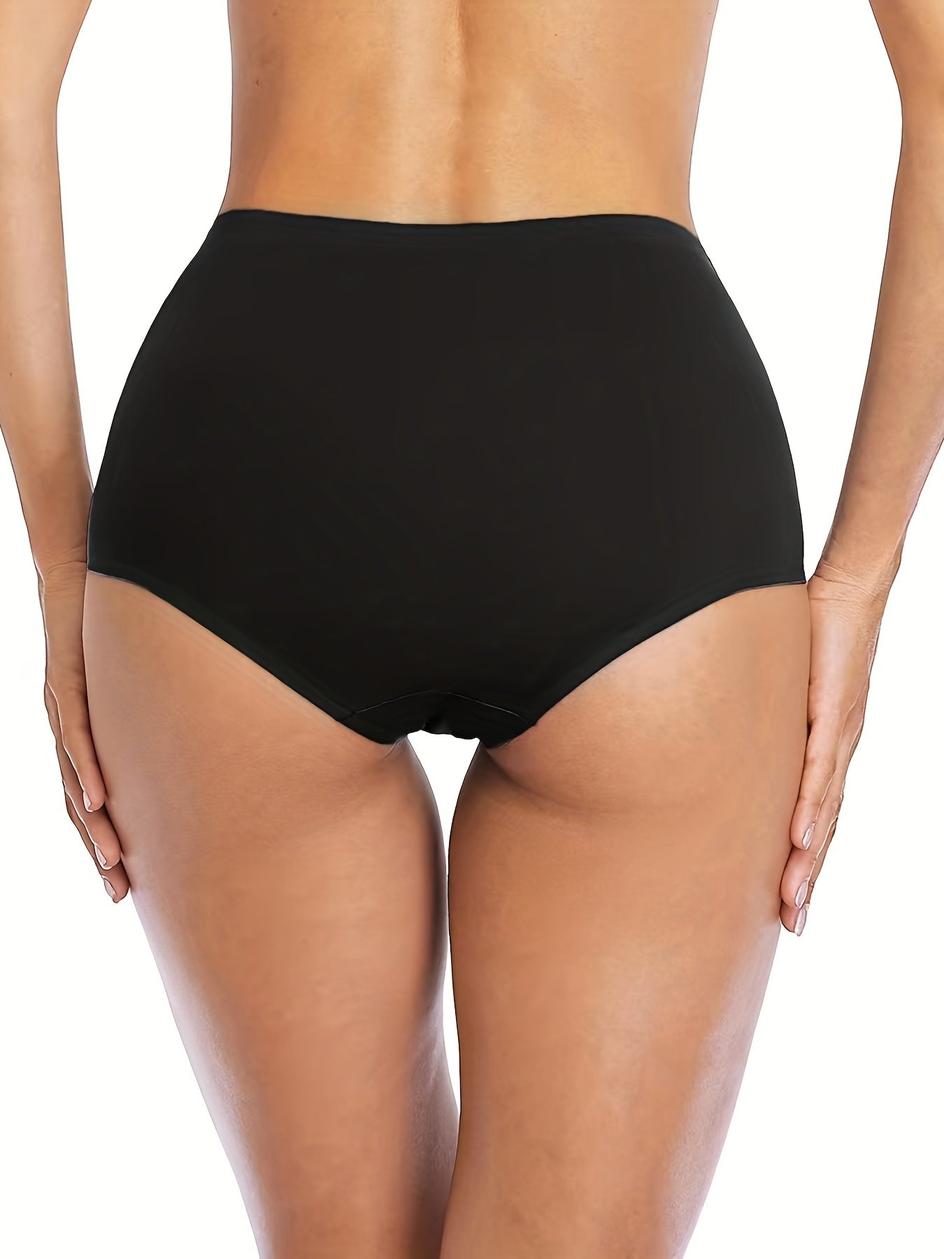 5pcs Seamless Hipster Panties Comfy Stretchy Intimates Women's Underwear