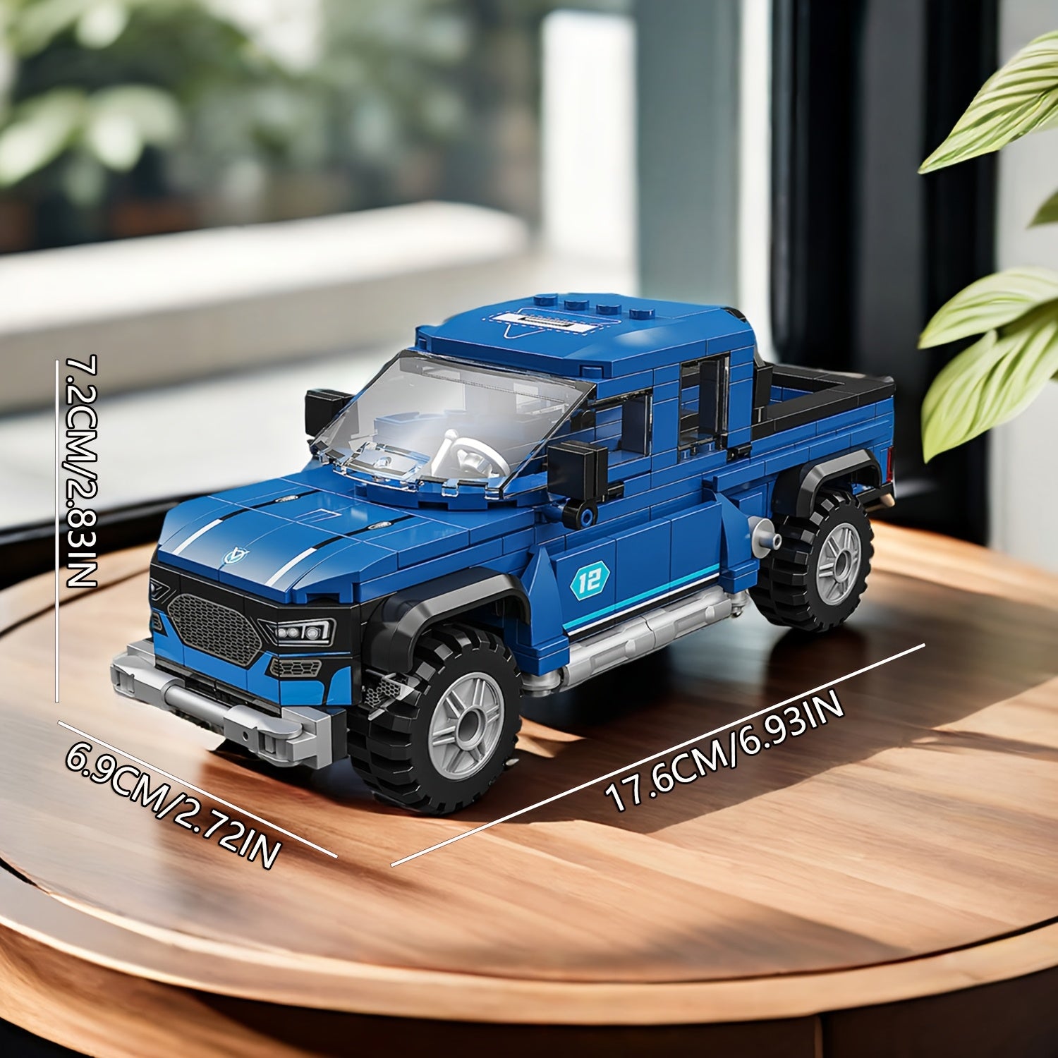 336pcs Truck Building Blocks Set ABS Construction Toy for Kids Movie Theme
