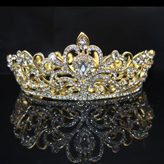 Crystal Rhinestone Wedding Tiaras Bridal Hair Accessories Crown