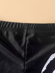 Baby Boys Paw Marks Swim Trunks Bottoms For Summer Vacation