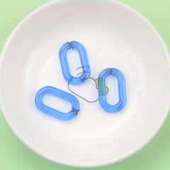 Rainbow Climbing Rope & Chain Links Swing Toy for Birds & Parrots