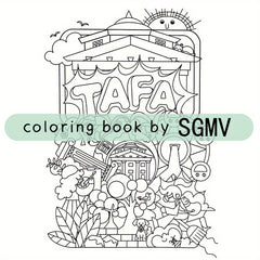 Charming Town Coloring Book 22 Pages Stress Relief Art Adults Teens