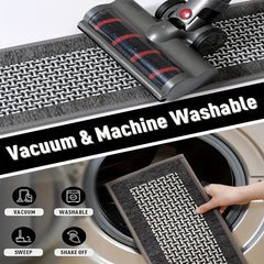 15pcs Non Slip Carpet Stair Treads Rubber Backing Safety Rug Runner