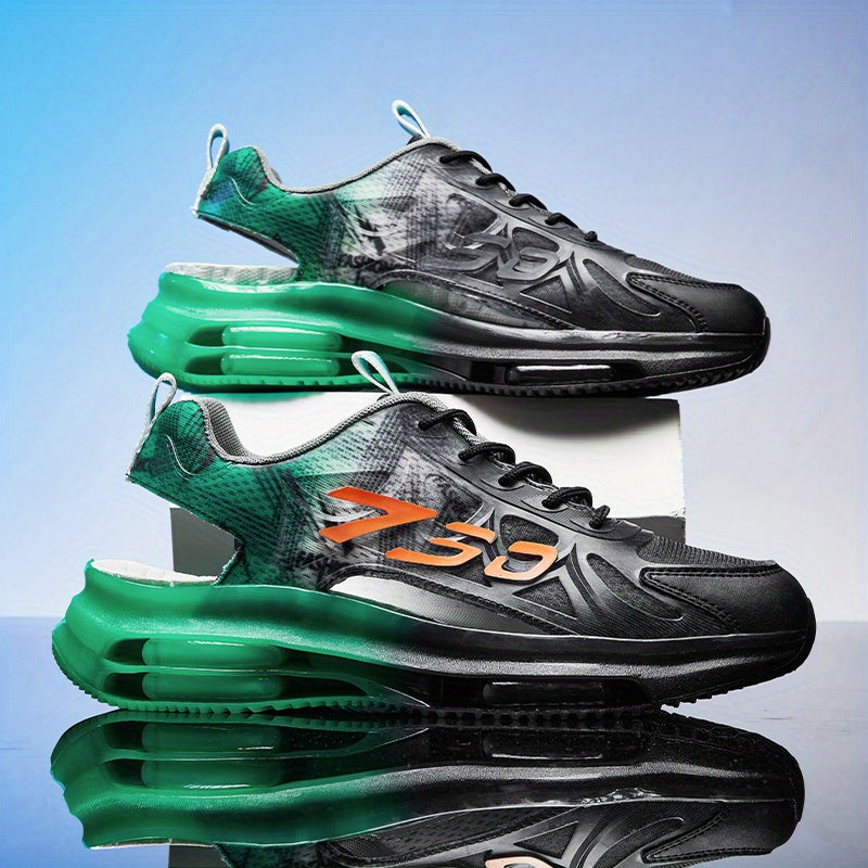 Men's Cut Out Cushioned Sneakers Breathable Outdoor Sandals