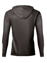 Fish Bone Print UV Protection Men's Hoodie for Gym Running